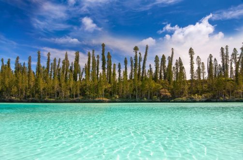 Natural pool of Oro Bay, Isle of Pines, New Caledonia