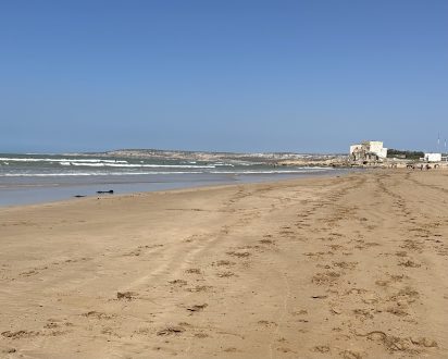 Photo du spot de kitesurf de Sidi Kaouki au Maroc, à proximité d'Essaouira