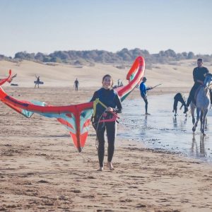 Élève de Kite Evasion Essaouira