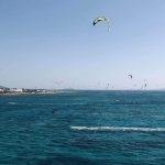 Spot de kitesurf de Pounda à Paros.