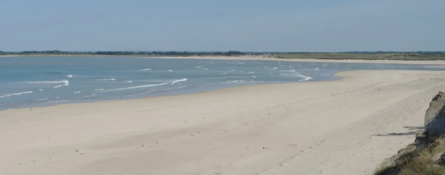 Spot de kitesurf de Creances dans le Cotentin